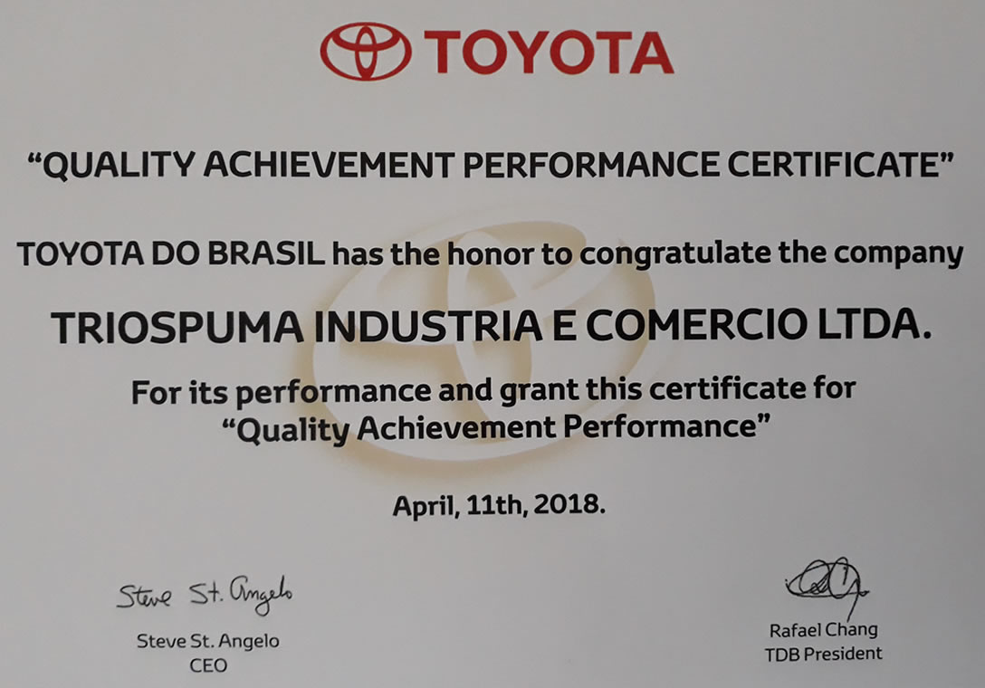 Prêmio Toyota 2018